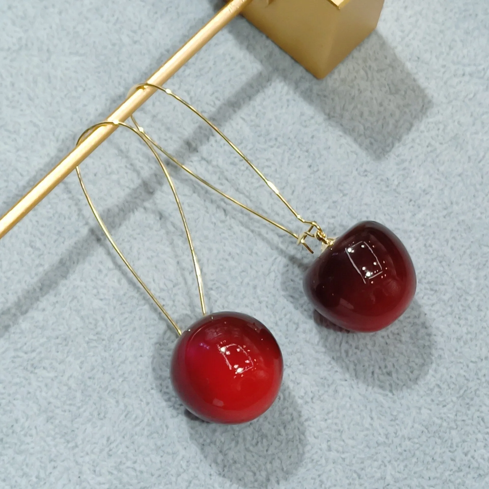 Red Cherry Earrings