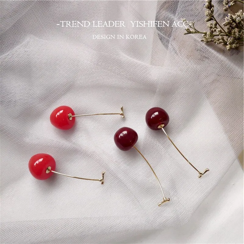 Red Cherry Earrings