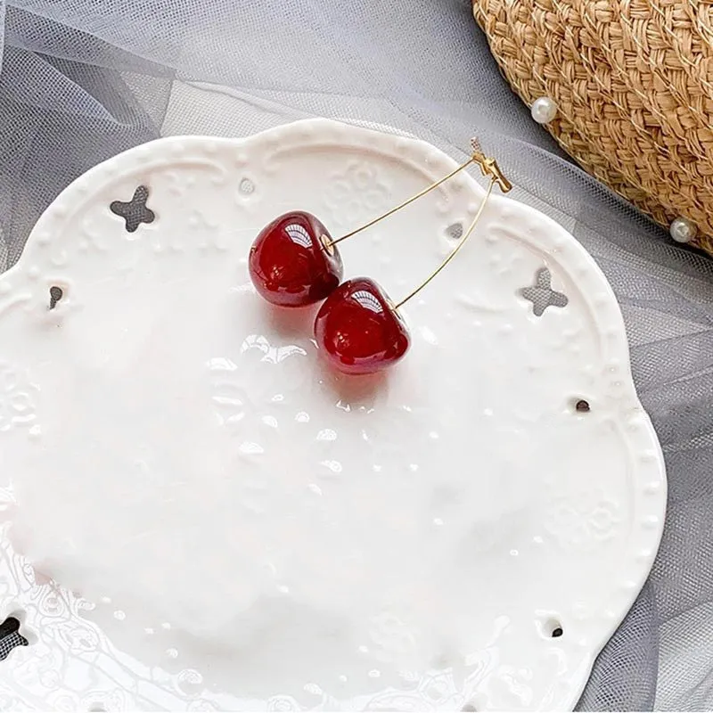 Red Cherry Earrings