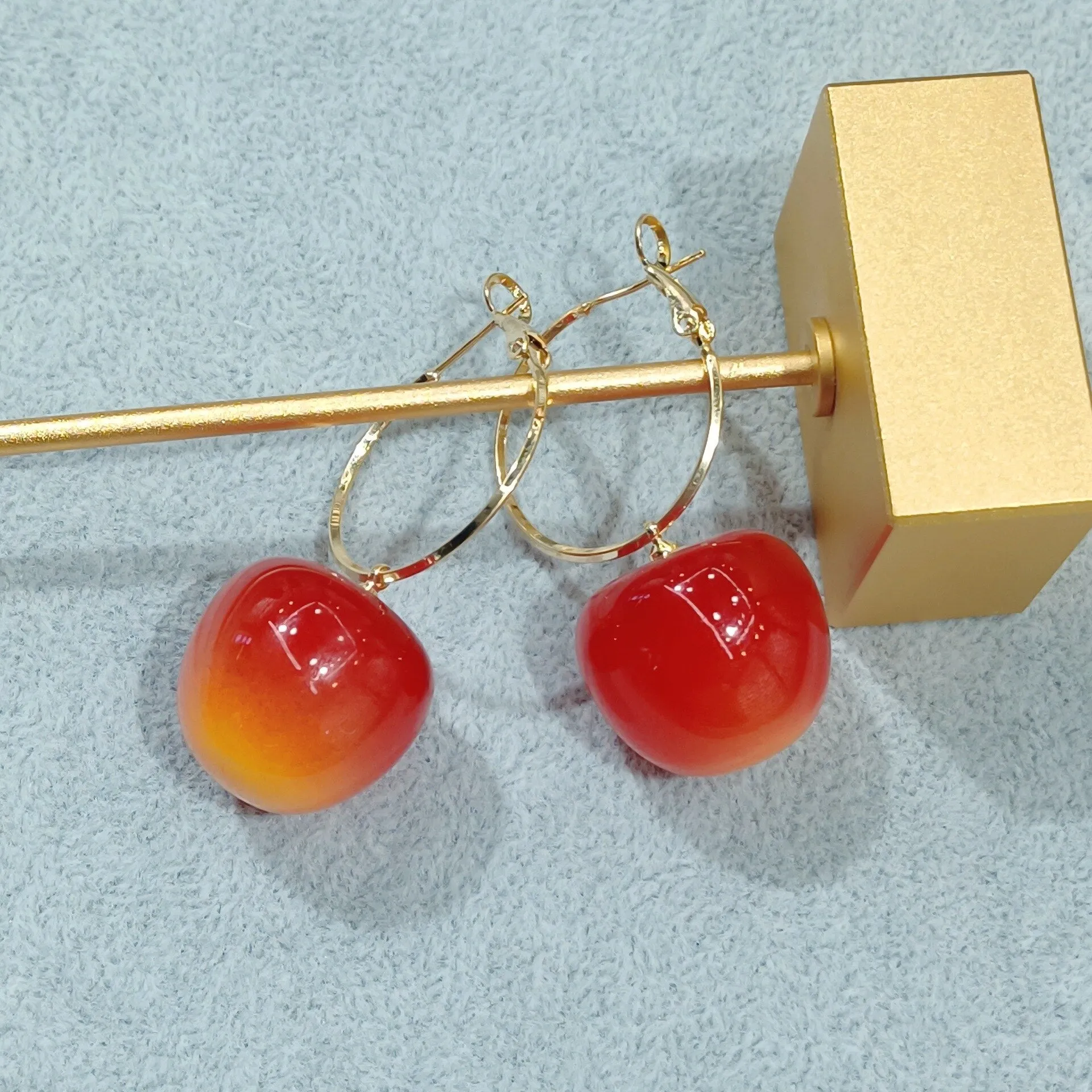 Red Cherry Earrings