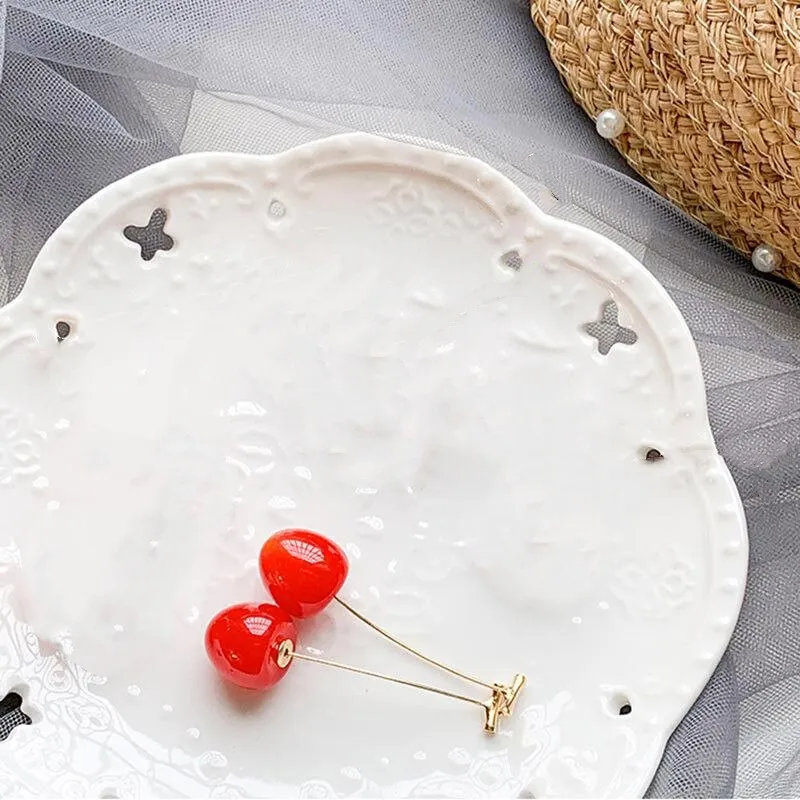 Red Cherry Earrings