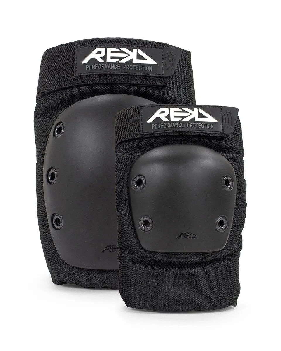 REKD Skateboard Skate Scooter BMX Ramp Double Pad Set - Black