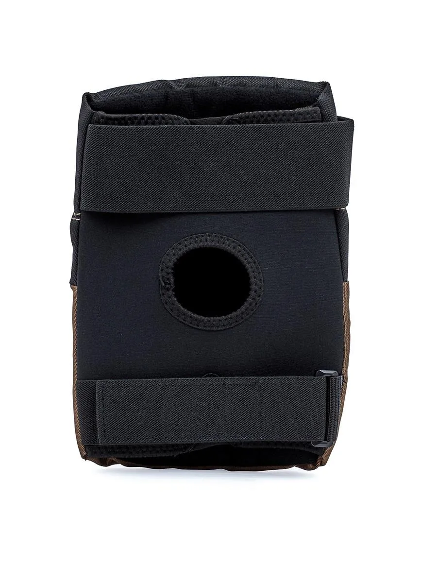 REKD Skateboard Skate Scooter BMX Ramp Knee Pads - Black / Khaki