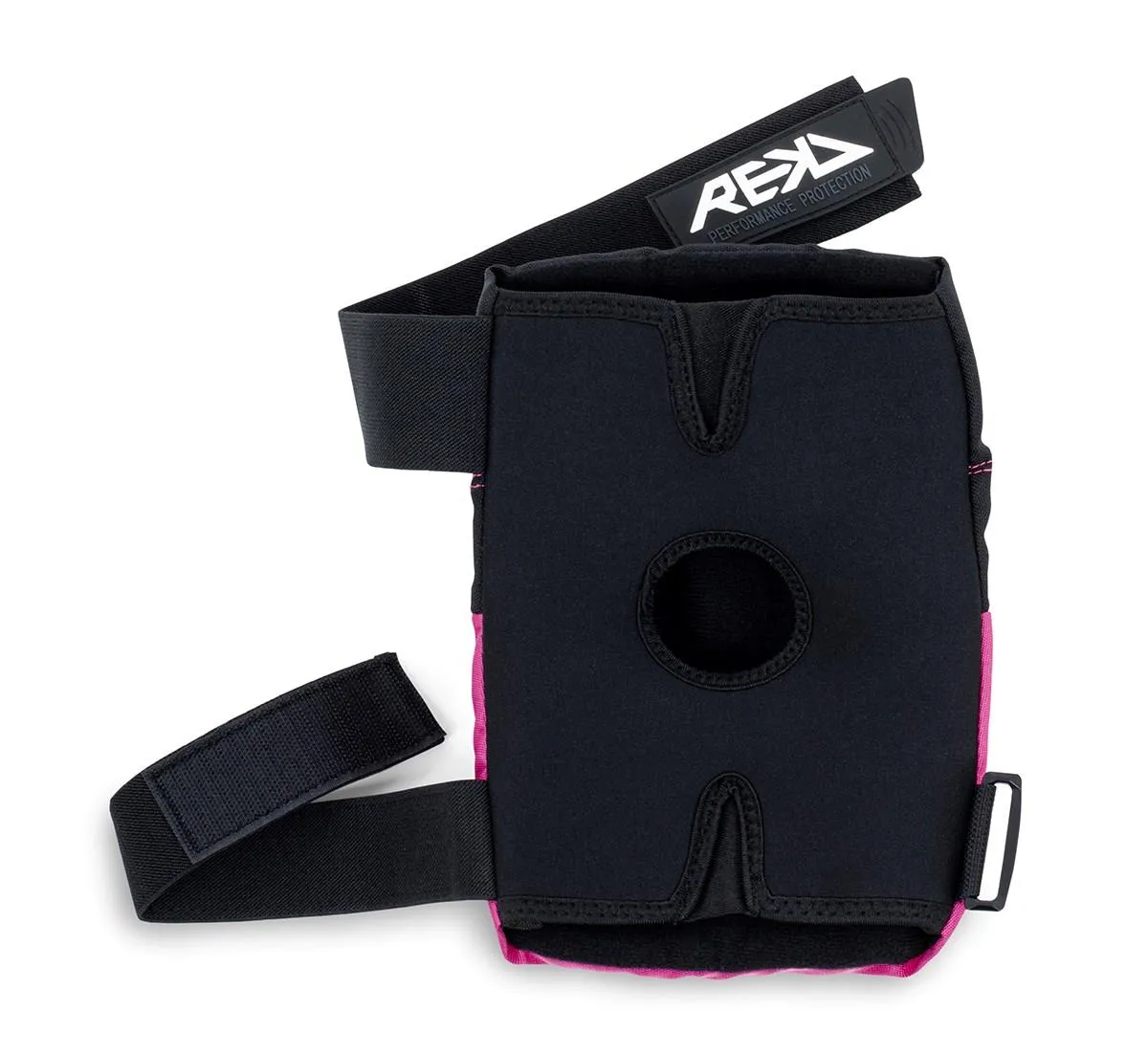 REKD Skateboard Skate Scooter BMX Ramp Knee Pads - Black / Pink
