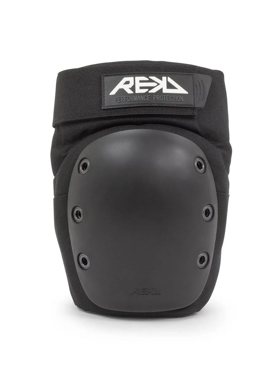 REKD Skateboard Skate Scooter BMX Ramp Knee Pads - Black