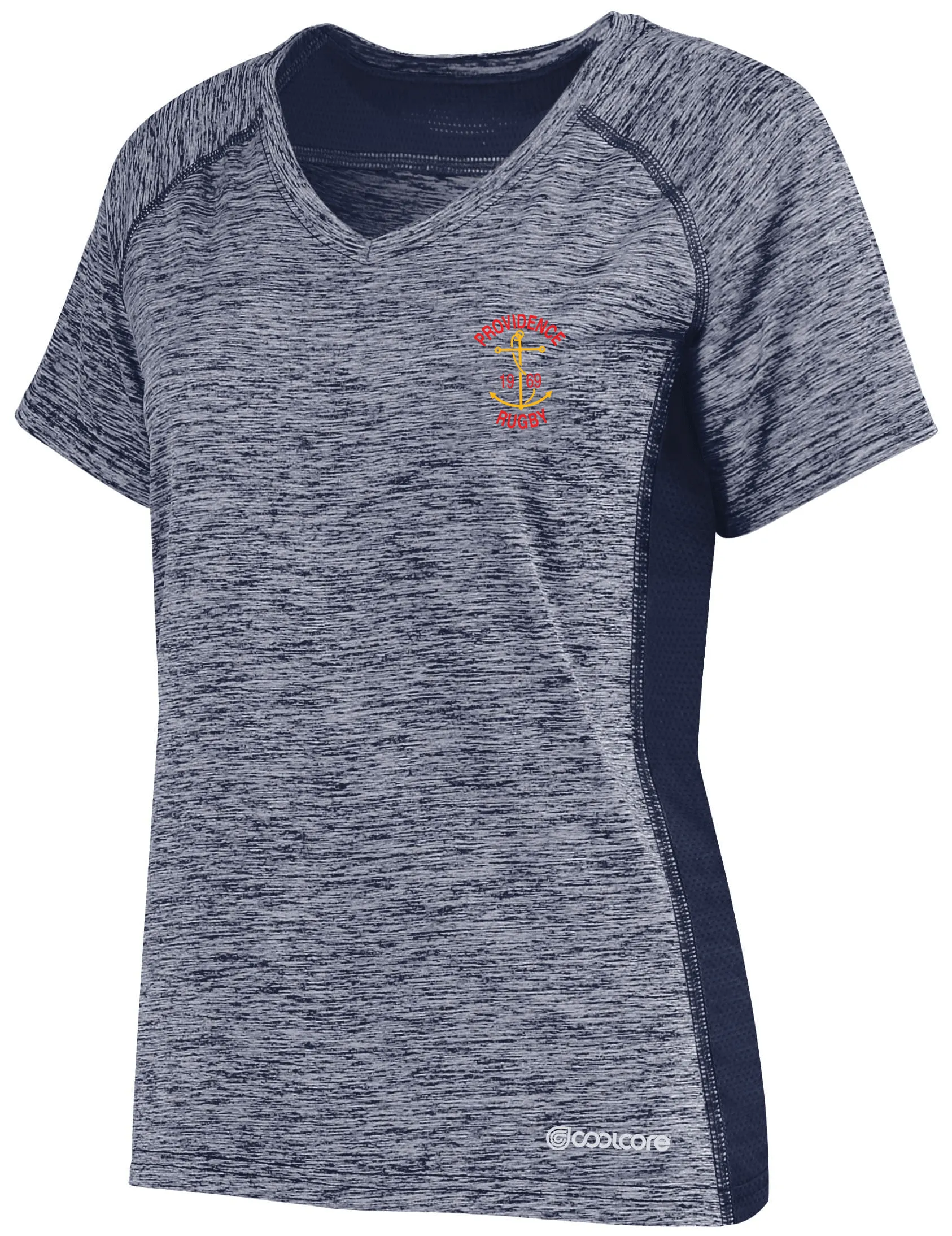Rhode Island Rugby Club Women's Electrify Coolcore Training Tee