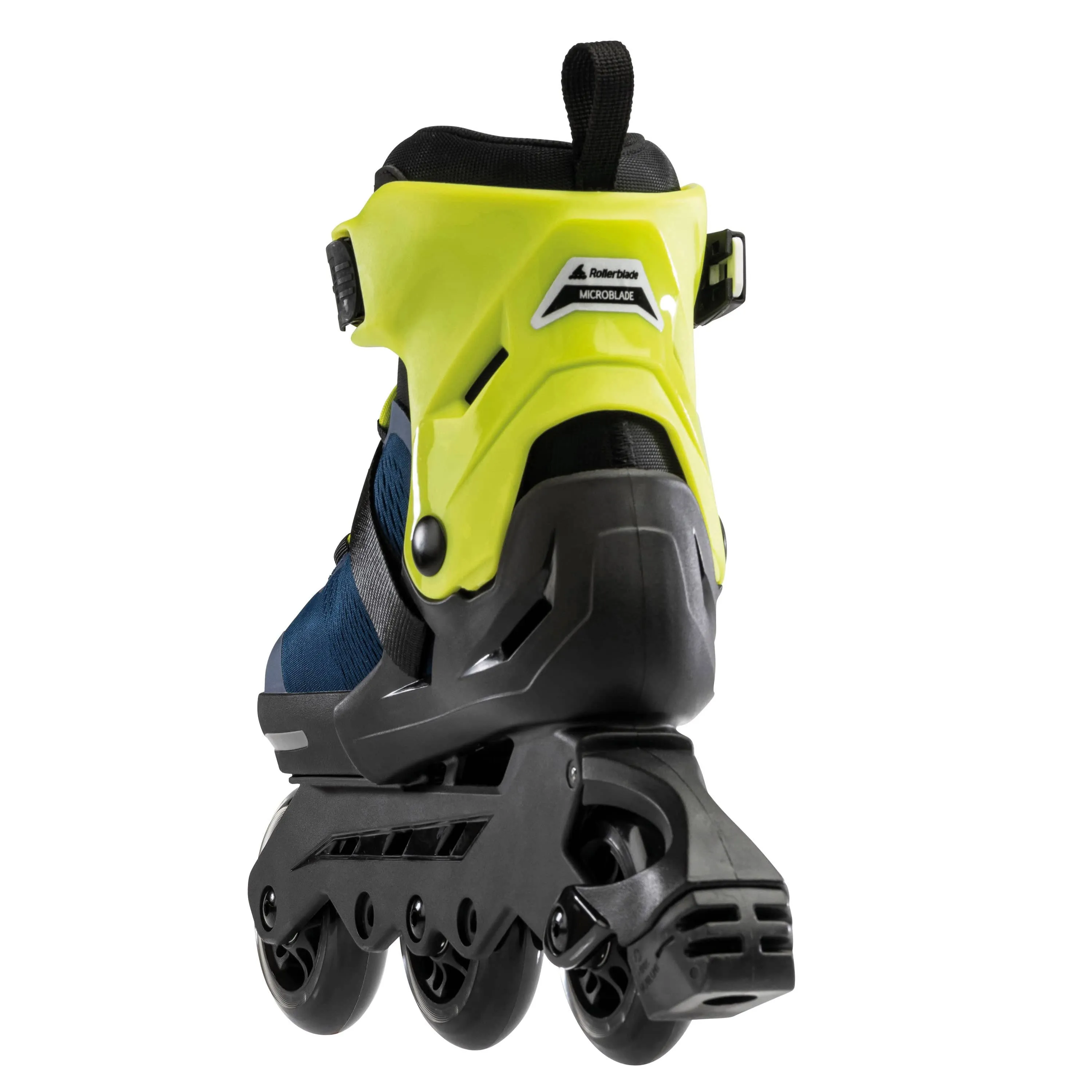 Rollerblade Microblade 3WD Kids Adjustable Inline Skates - Royal Blue/Lime