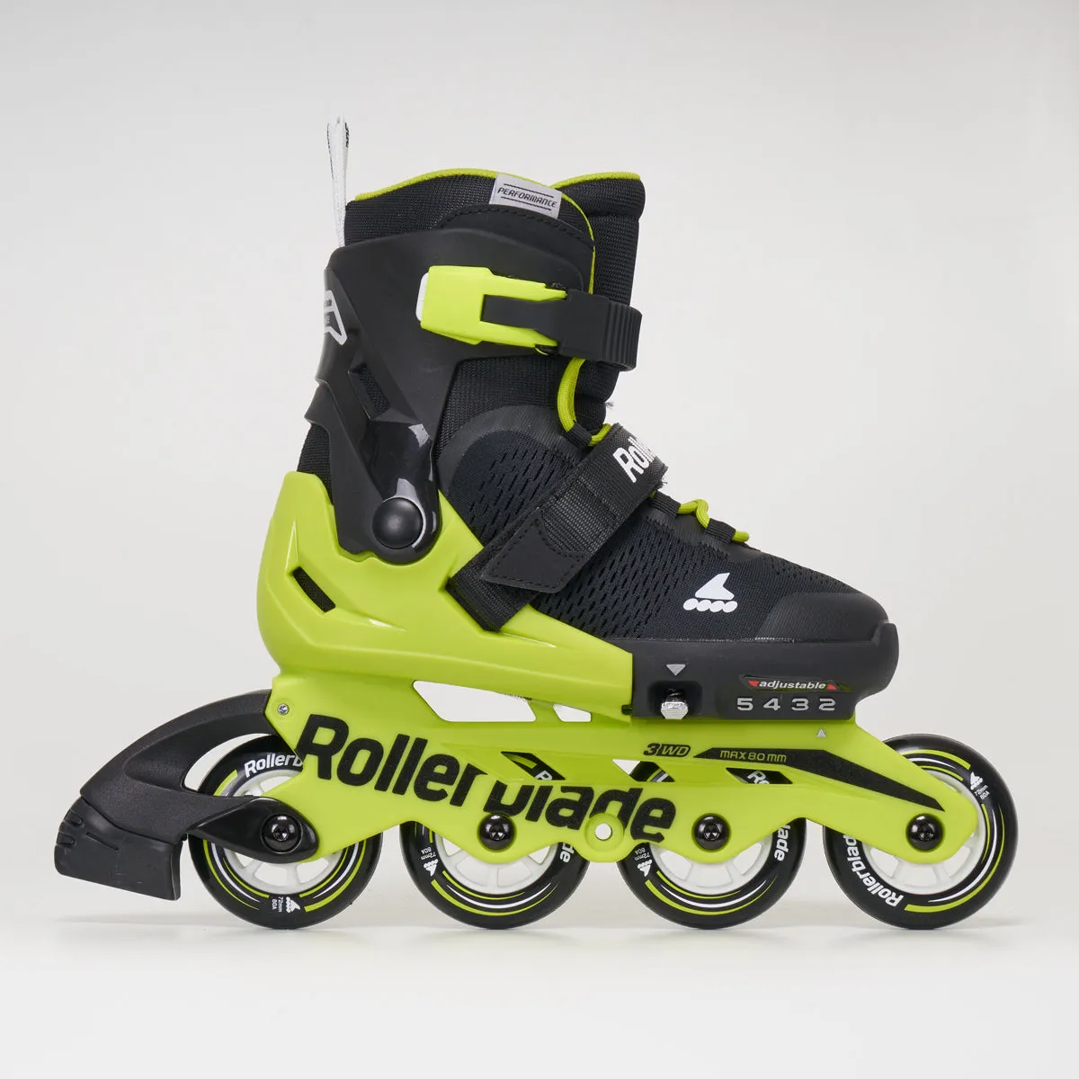 Rollerblade Microblade Junior Inline Skates Lime / Black