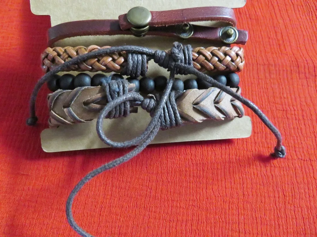 Romantic Leather Handmade Bracelet