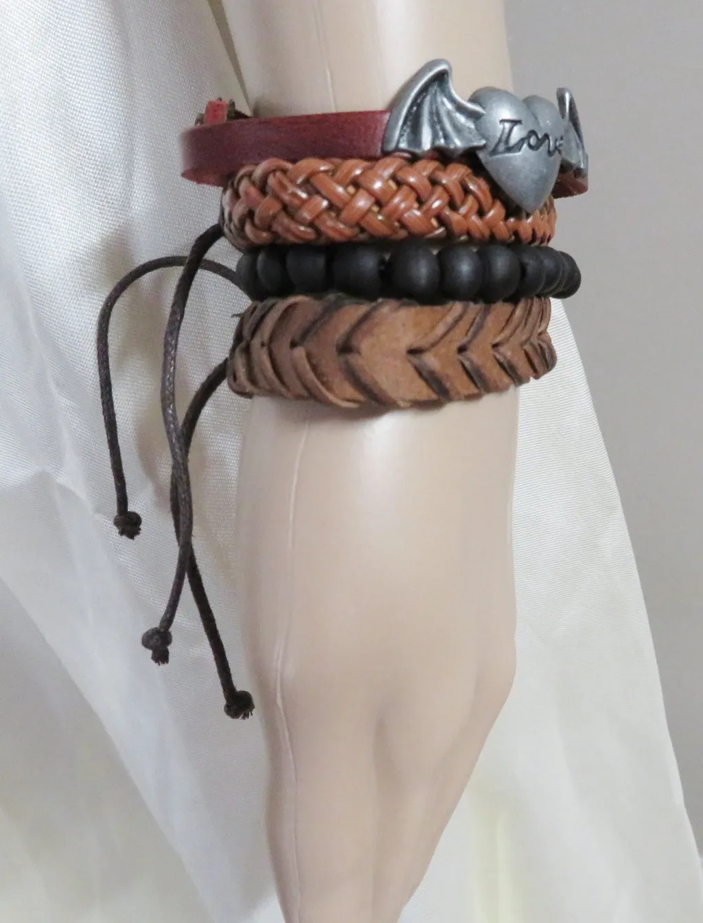 Romantic Leather Handmade Bracelet