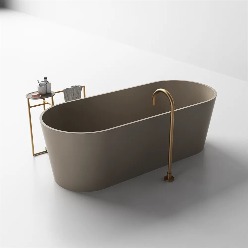 Rosetta High-Sided Deep Soaker - Outdoor Bath - 1550mm - ST01 1550