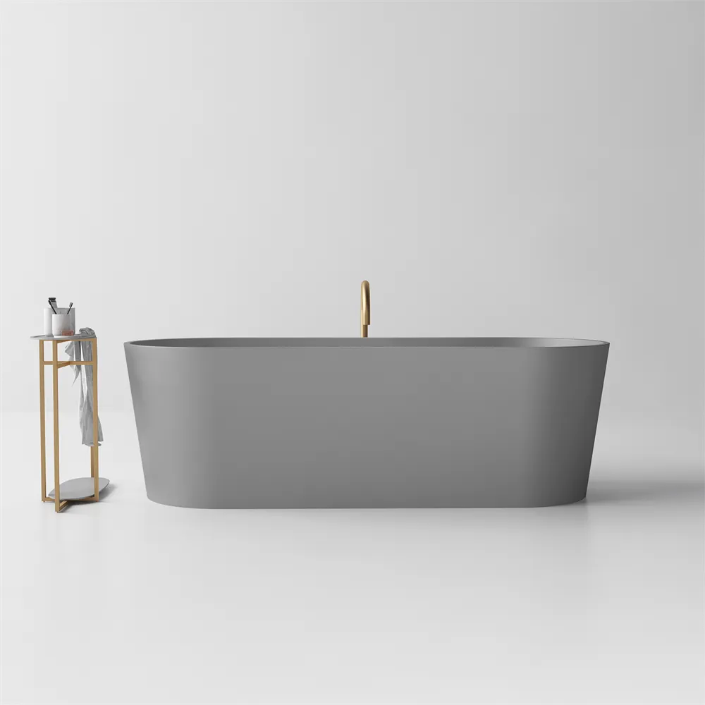 Rosetta High-Sided Deep Soaker - Outdoor Bath - 1550mm - ST01 1550