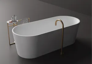 Rosetta High-Sided Deep Soaker - Outdoor Bath - 1550mm - ST01 1550