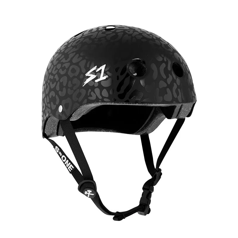 S1 Lifer Helmet - Leopard Matte Black (Hosoi Collab)
