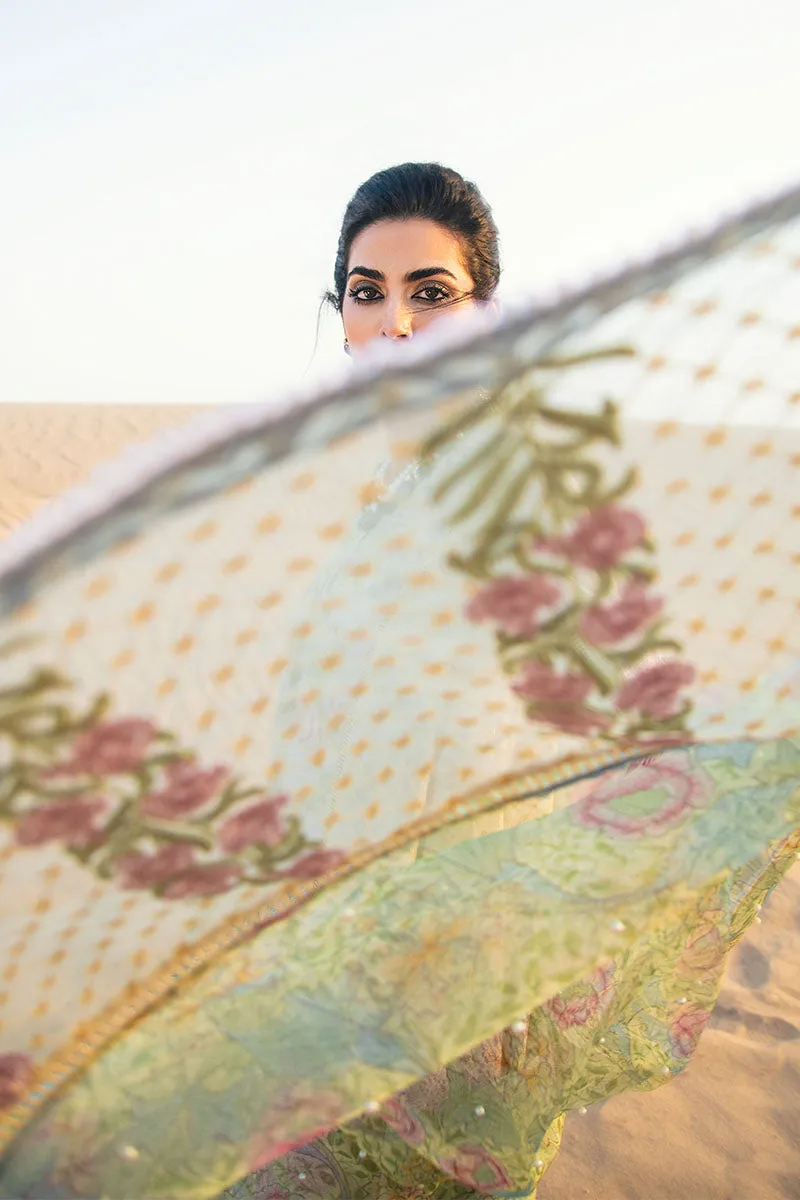 Sahara | Mushq Kahani Luxury Chikankari Lawn Collection 2022 |  Unstitched Embroidered Lawn Suits