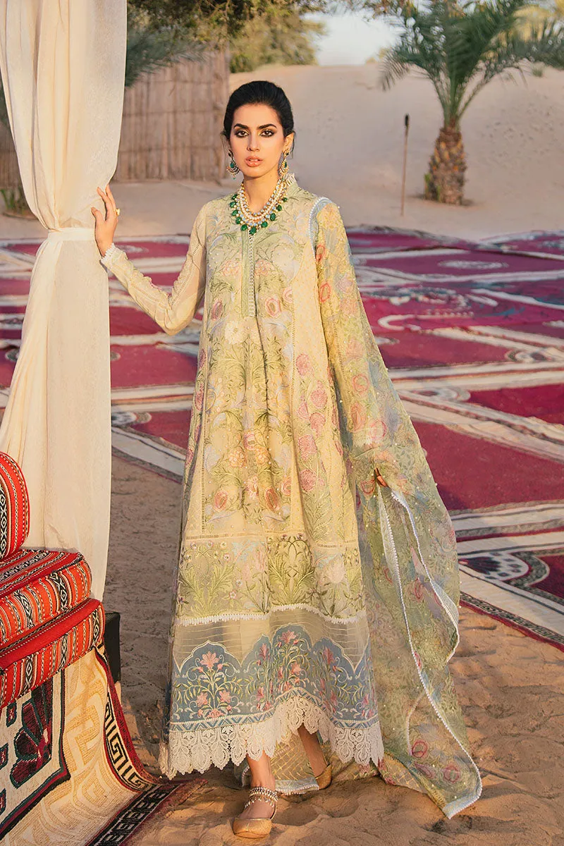 Sahara | Mushq Kahani Luxury Chikankari Lawn Collection 2022 |  Unstitched Embroidered Lawn Suits