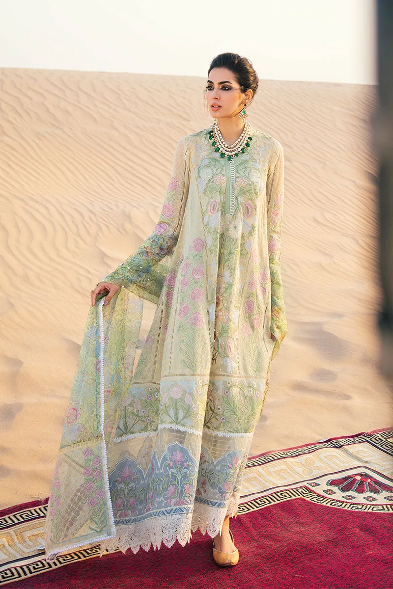 Sahara | Mushq Kahani Luxury Chikankari Lawn Collection 2022 |  Unstitched Embroidered Lawn Suits