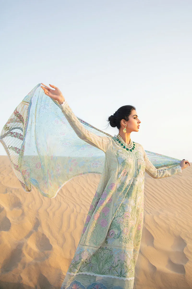 Sahara | Mushq Kahani Luxury Chikankari Lawn Collection 2022 |  Unstitched Embroidered Lawn Suits