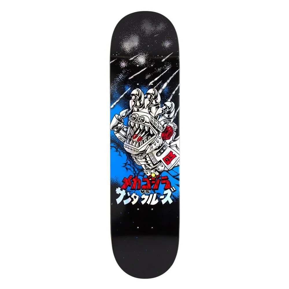 Santa Cruz Godzilla Mecha Hand x Venom Custom Complete Skateboard - 8.0"