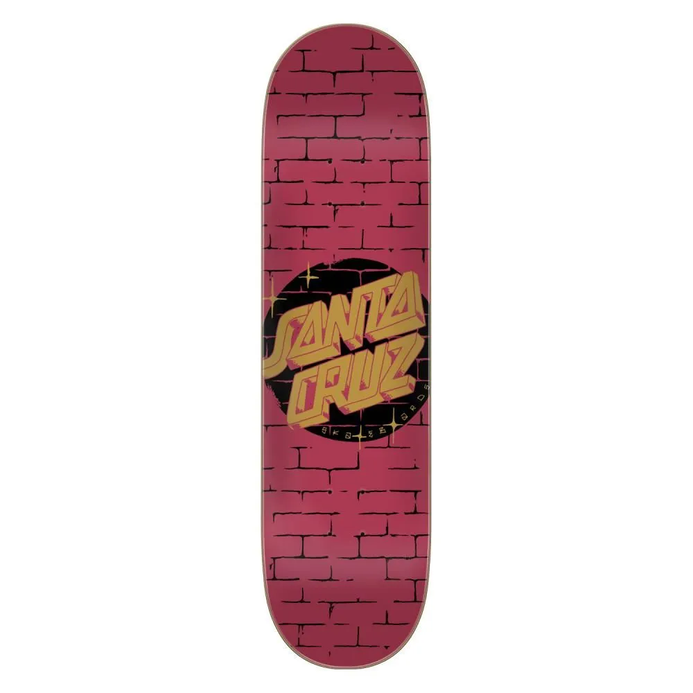 Santa Cruz Scrawl Brick Dot x Venom Custom Complete Skateboard - 8.25"
