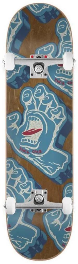 Santa Cruz Screaming Foam Hand 7ply Birch x Venom Custom Complete Skateboard - 8.25"