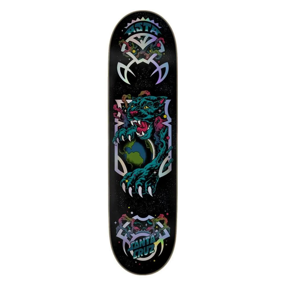 Santa Cruz VX Asta Space Cat x Venom Custom Complete Skateboard - 8.25"