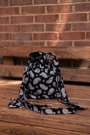 Sara Paisley Bucket Bag