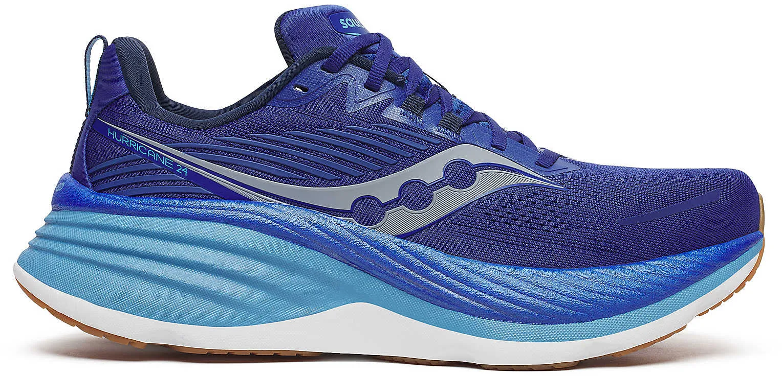 Saucony Hurricane 24 Mens Running Shoes - Blue