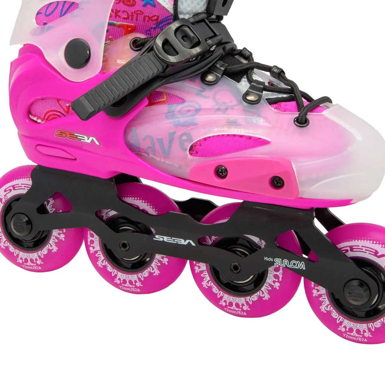 Seba ST MX Adjustable Inline Skate - Pink