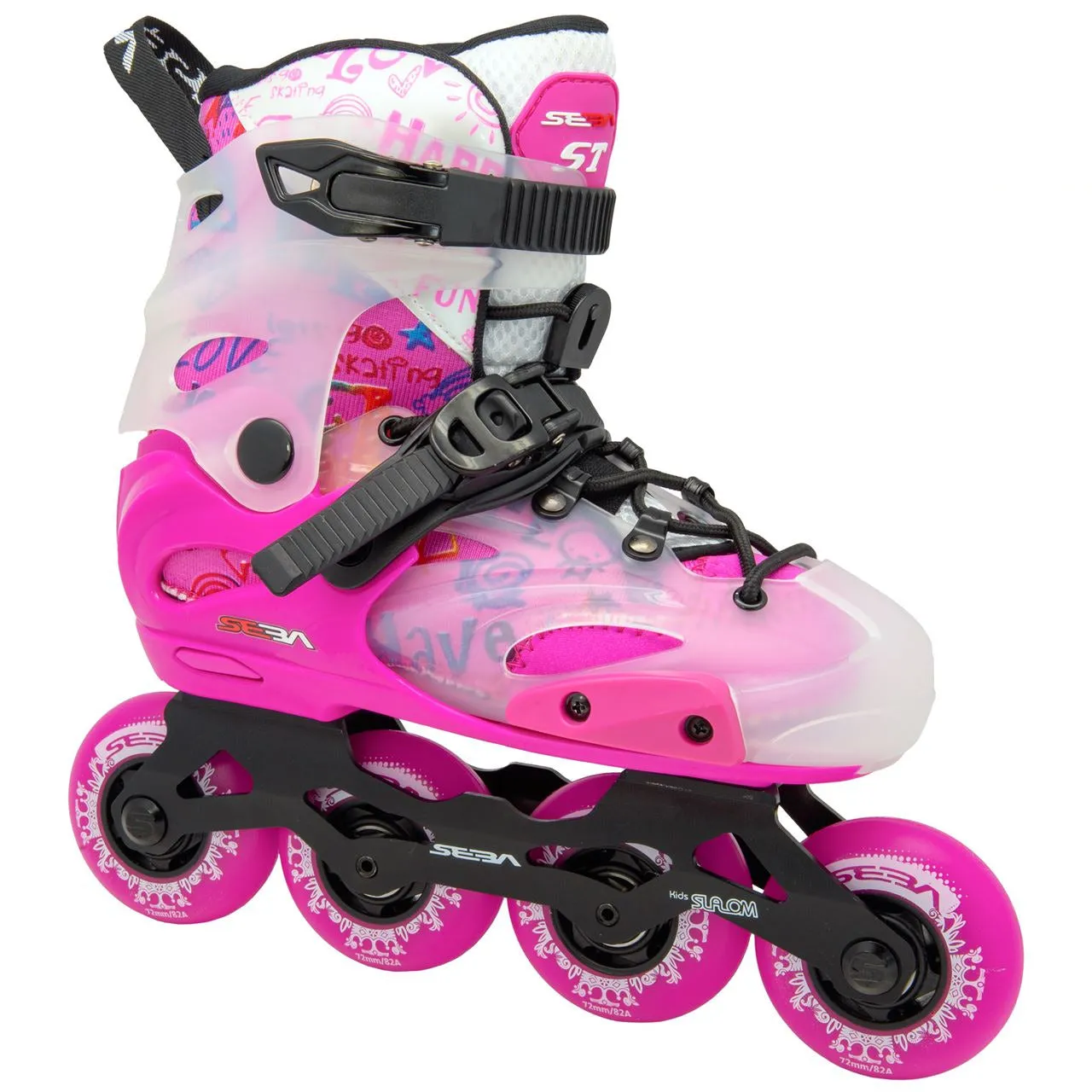 Seba ST MX Adjustable Inline Skate - Pink