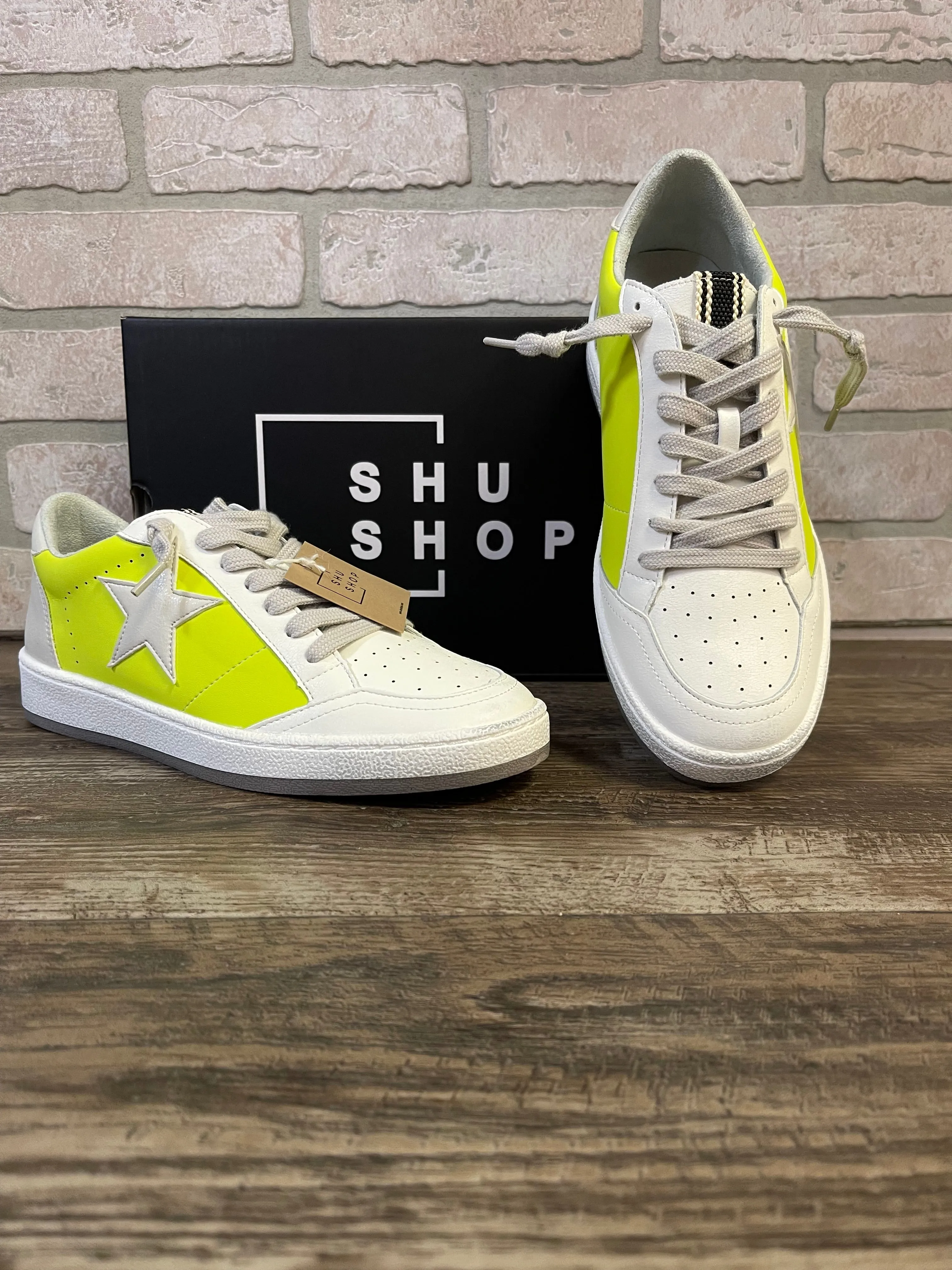 ShuShop Paz Lime Sneaker