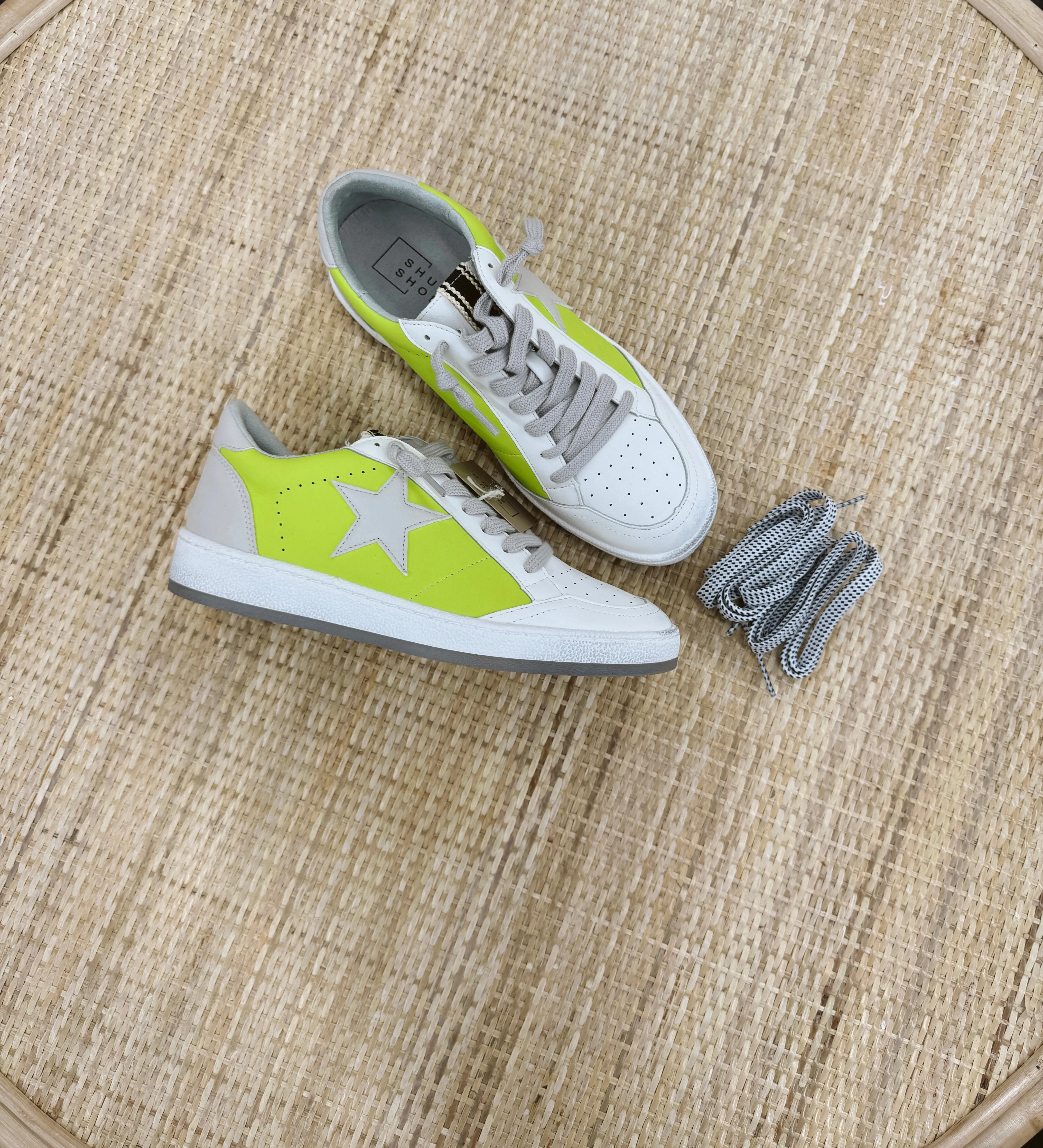 ShuShop Paz Lime Sneaker