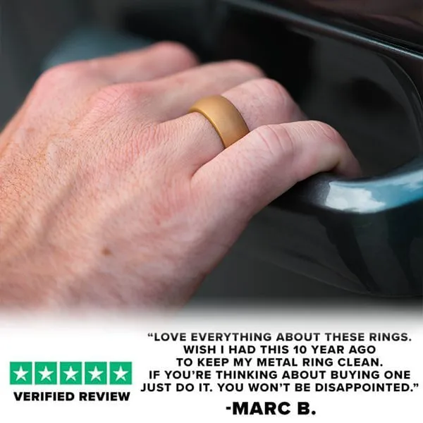 Silicone Ring | Gear | Black