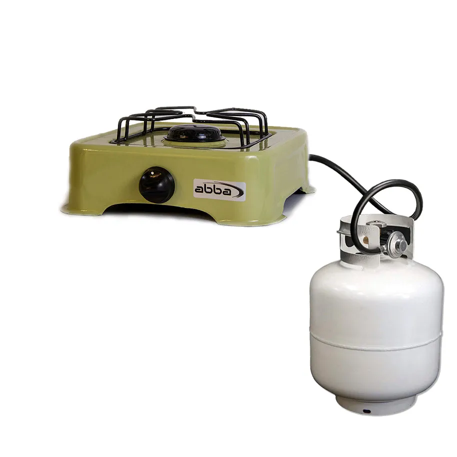 Single Burner Enameled Camping Stove