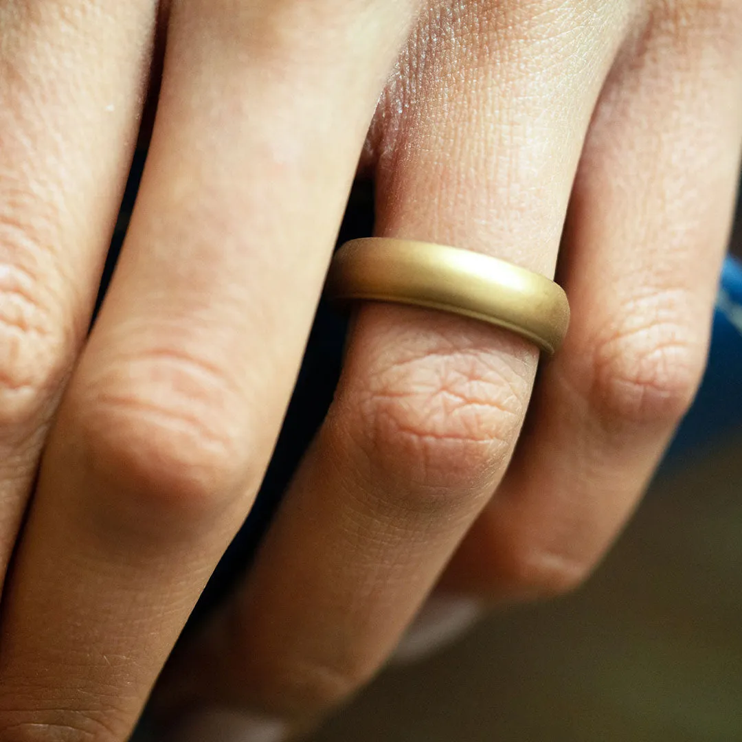 Size 15 Silicone Ring | Bevel | Bronze