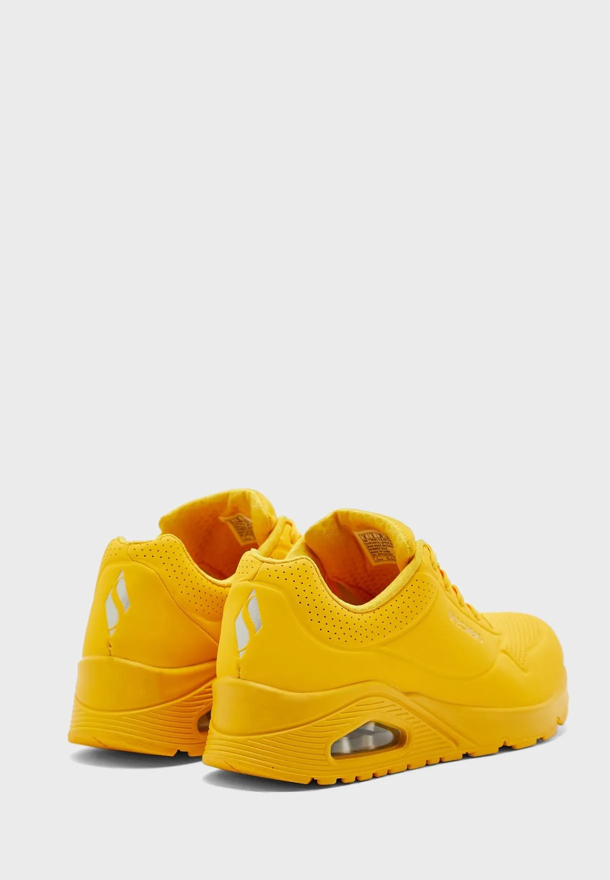 Skechers Uno Stand On Air Ladies Sneakers Yellow