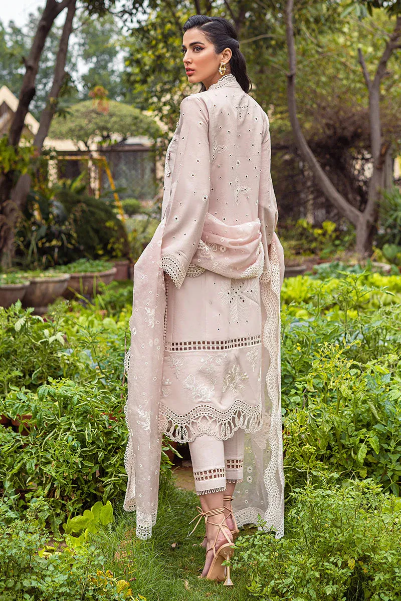 SNOWDROP MCP-09 | Mushq Summer Bloom Casual Pret ‘22 | Unstitched Embroidered Cotton Net Suits
