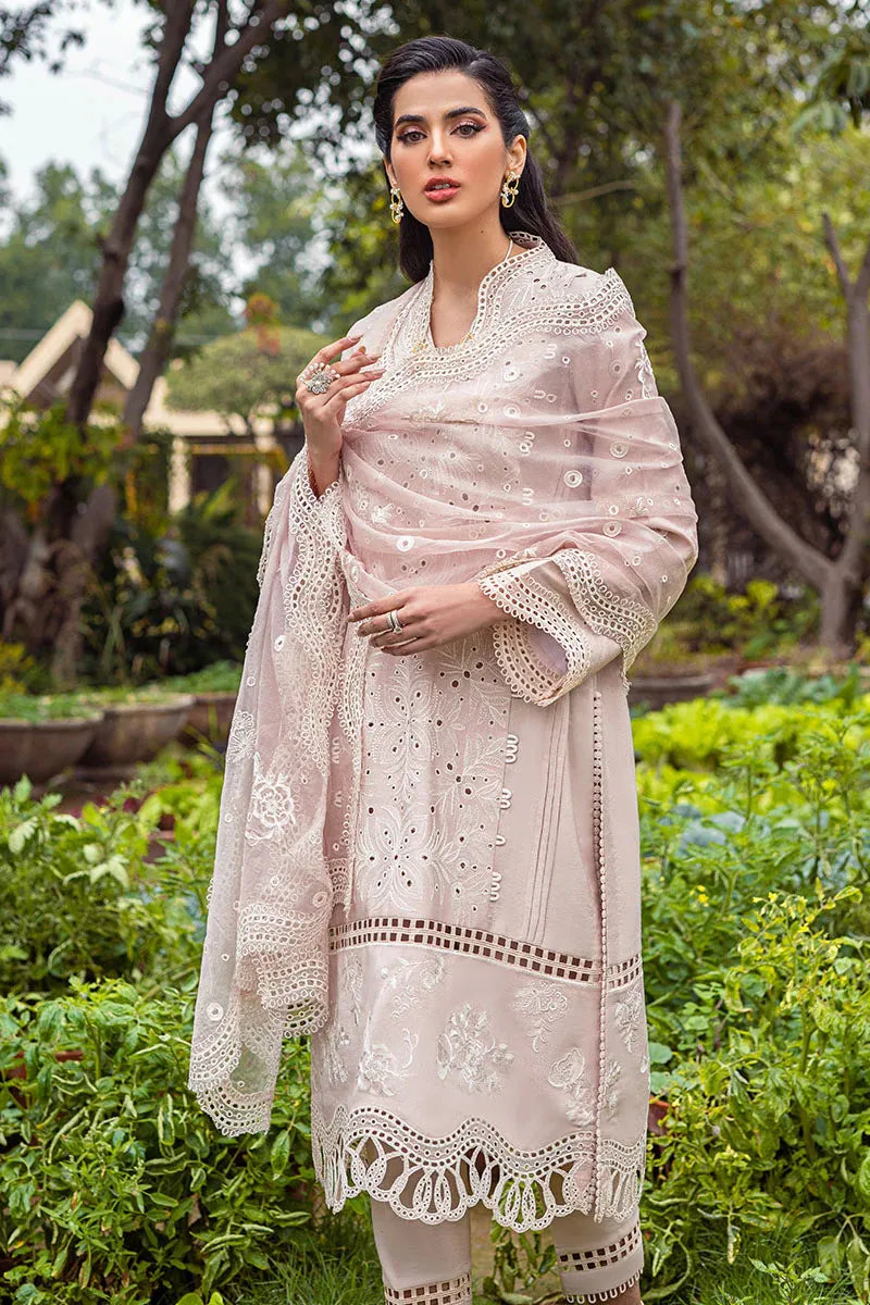 SNOWDROP MCP-09 | Mushq Summer Bloom Casual Pret ‘22 | Unstitched Embroidered Cotton Net Suits