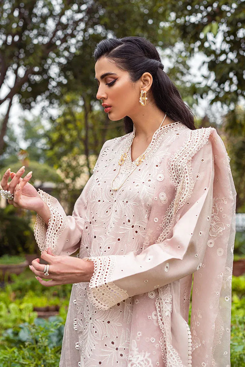 SNOWDROP MCP-09 | Mushq Summer Bloom Casual Pret ‘22 | Unstitched Embroidered Cotton Net Suits