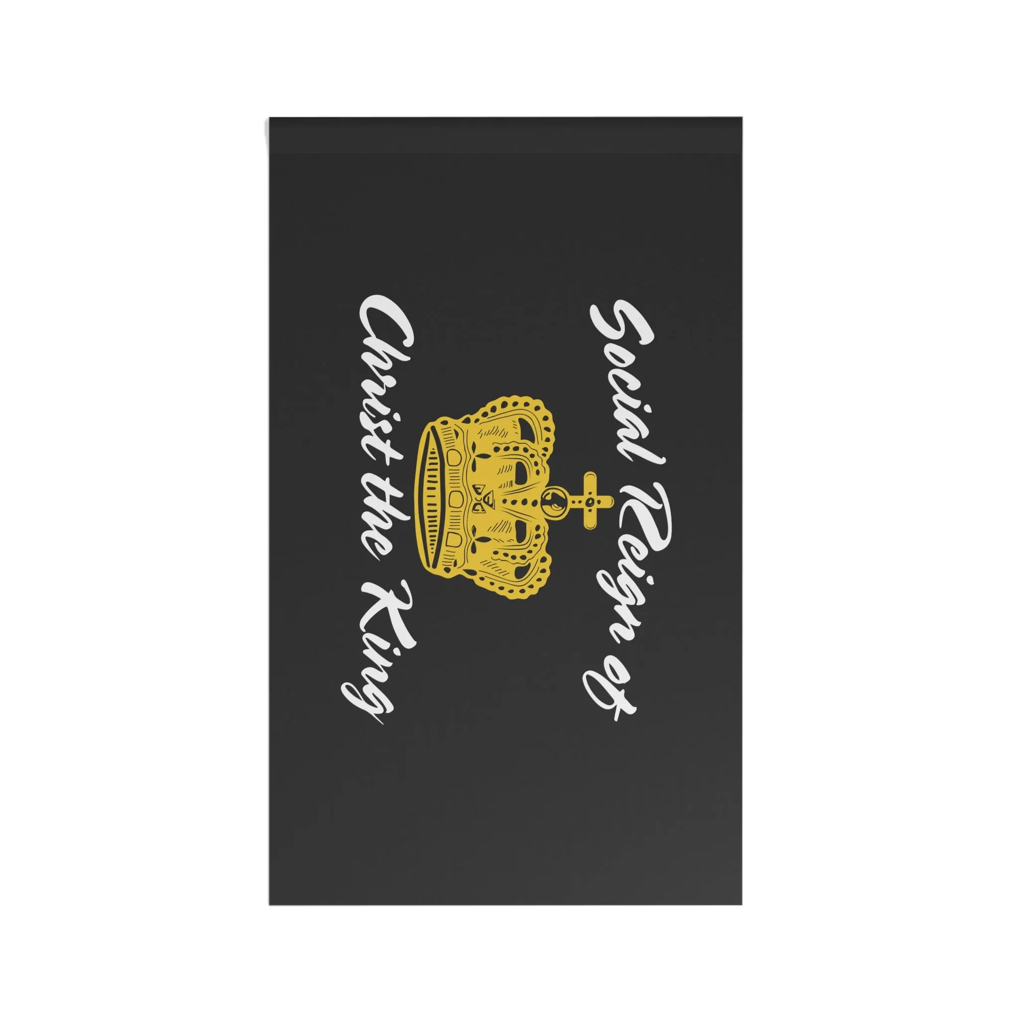 Social Reign of Christ the King Christian Catholic House Flag