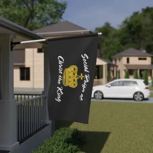 Social Reign of Christ the King Christian Catholic House Flag