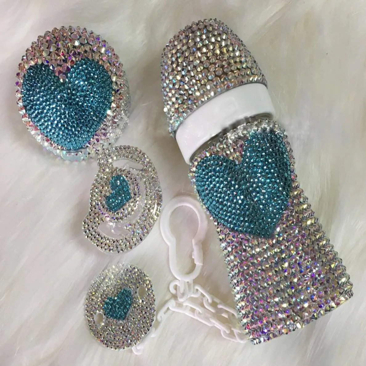 [Special Edition] Handmade Rhinestone Pacifier Box Only