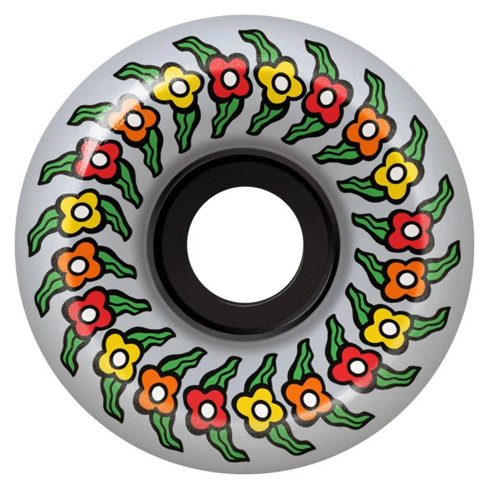Spitfire Wheels Gonz Flower Conical 80HD Clear Soft Skateboard Wheels 80a 56mm