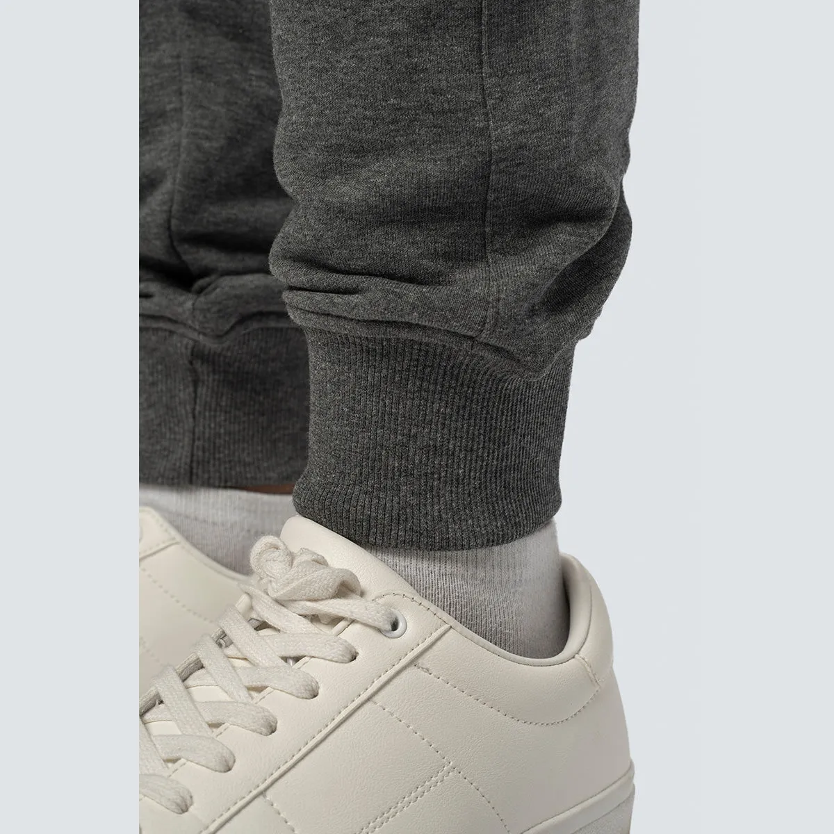 Sports Joggers . Gray Marl