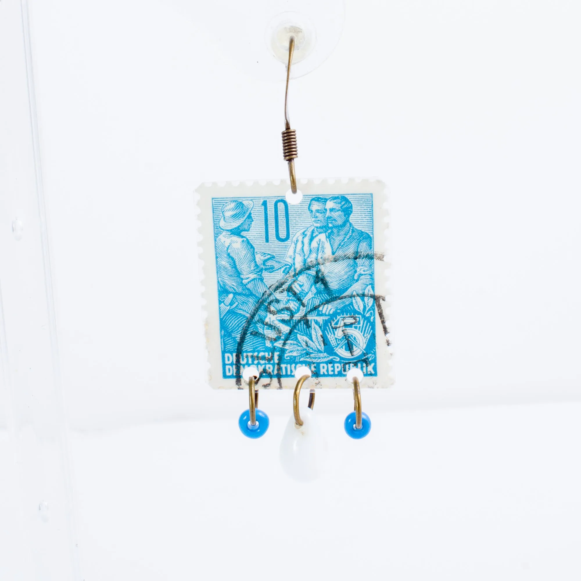 Stamp Collection Earrings | Turquoise