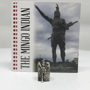 Sterling Silver Handmade "The Mingo Indian" Wheeling Bead