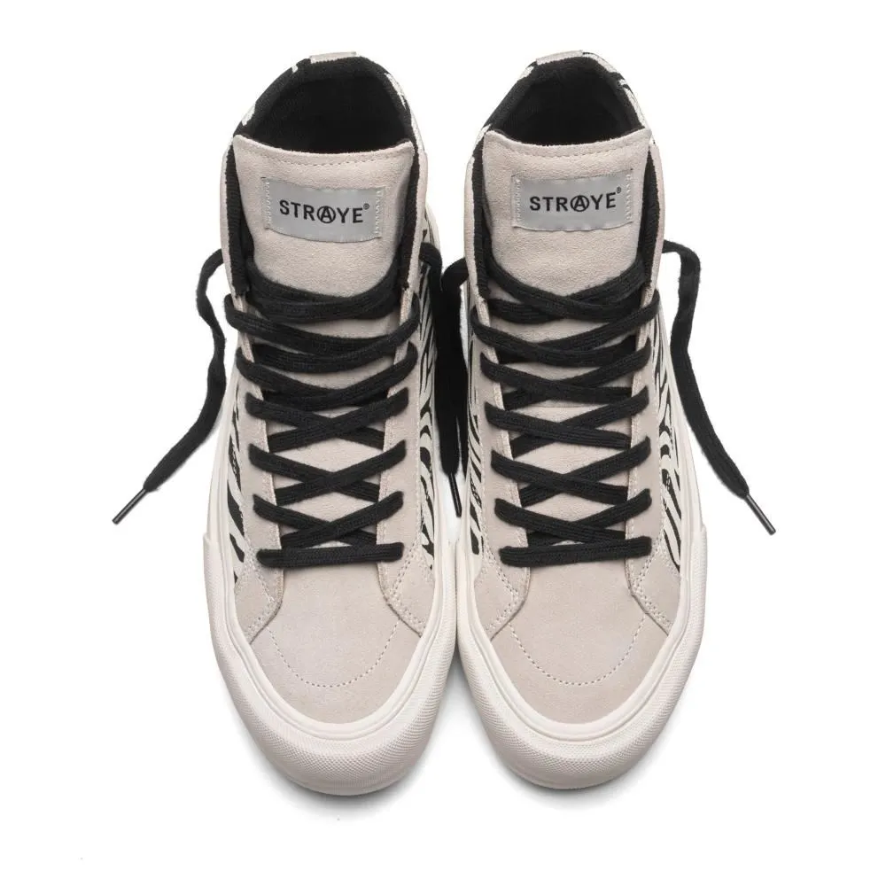 Straye Footwear Hiland - Zebra Bone / Black / Cream