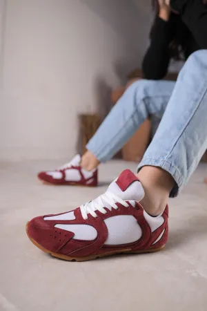StrideX deep burgundy red  Sneaker