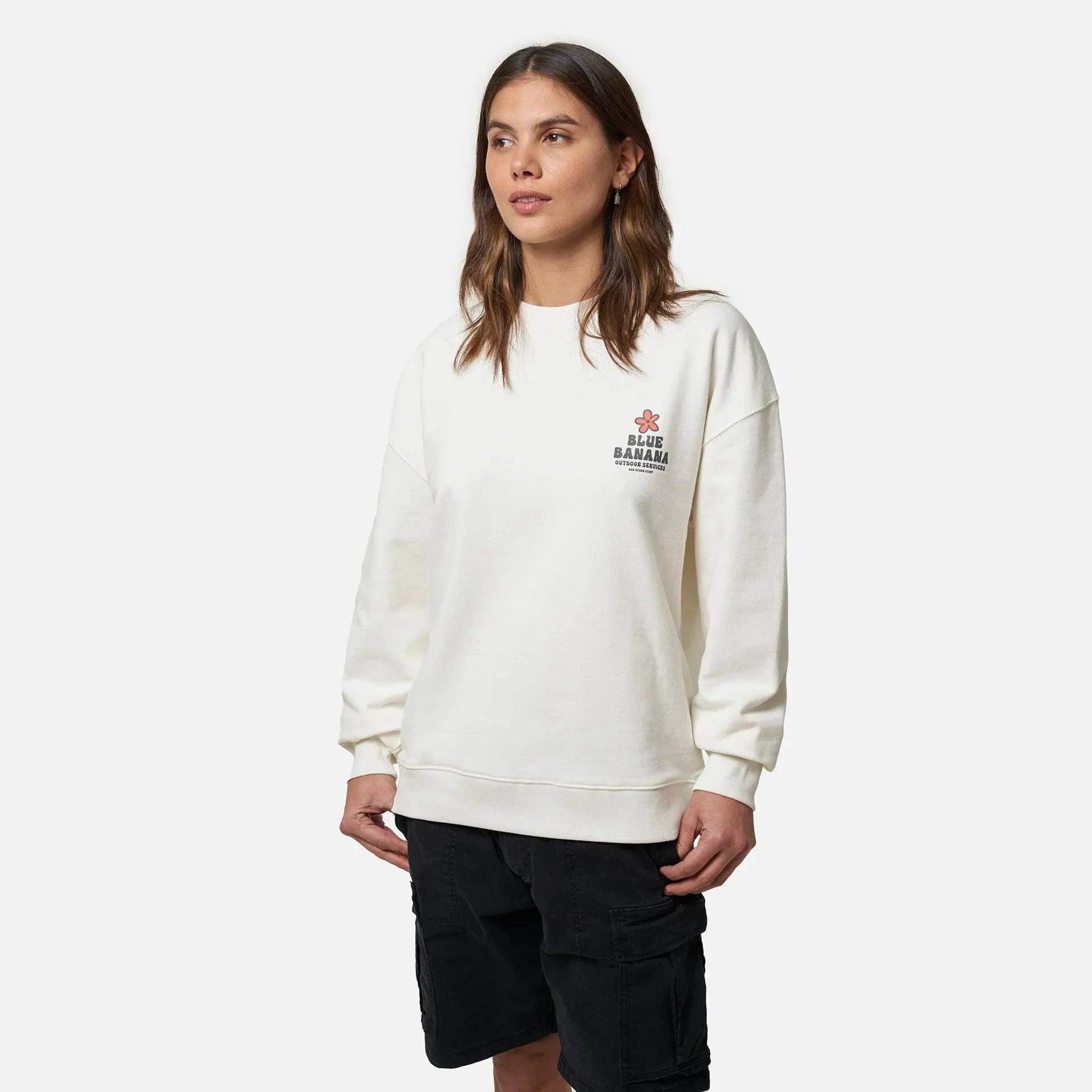 Sudadera Blue Banana Outdoor Off White