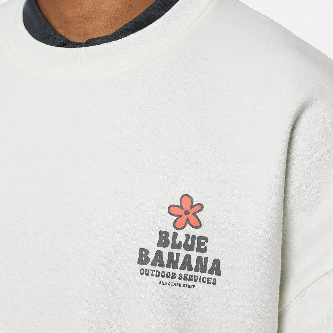 Sudadera Blue Banana Outdoor Off White